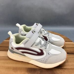 Stylish Gray and White Athletic Shoes